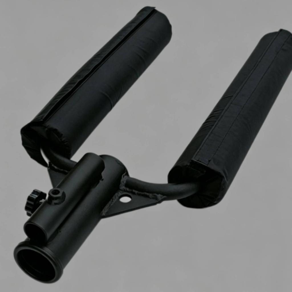 Heavy-Duty Steel Row Bar Handle Easy to Install Squat Attachment Clip