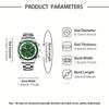 2pc Men's Quartz Watch Set, Men's Casual Watch, Business Watch, Men's Gift