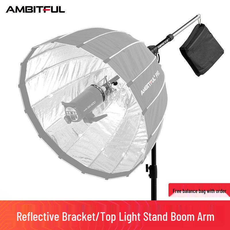 8AMBITFUL Zhijie Deep Parabolic Softbox with Bowens Mount & Magic Arm