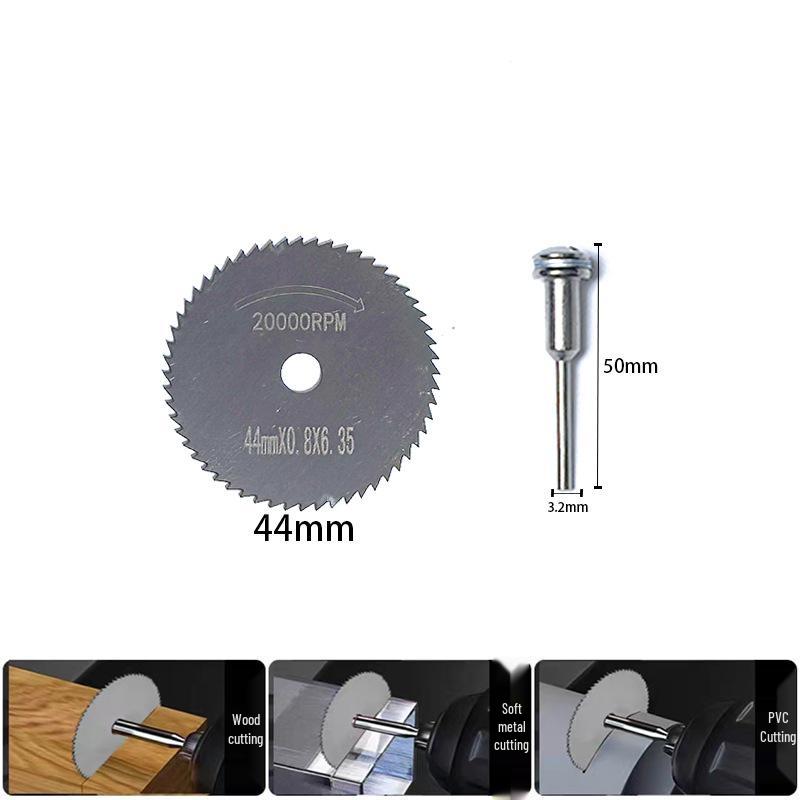 High-Speed Steel Circular Saw Blade for Handheld Drill & Electric Grinder (Wood, Plastic, Metal)