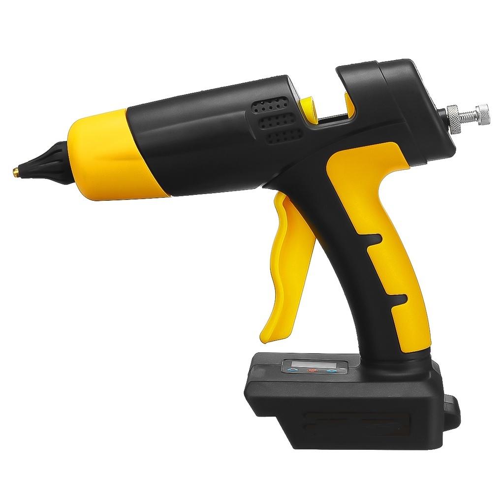 

1180W 21V Rechargeable Hot Melt Cordless Glue Gun Temperature Display Adjustable Home Repair Tool For 18V Battery Only machine