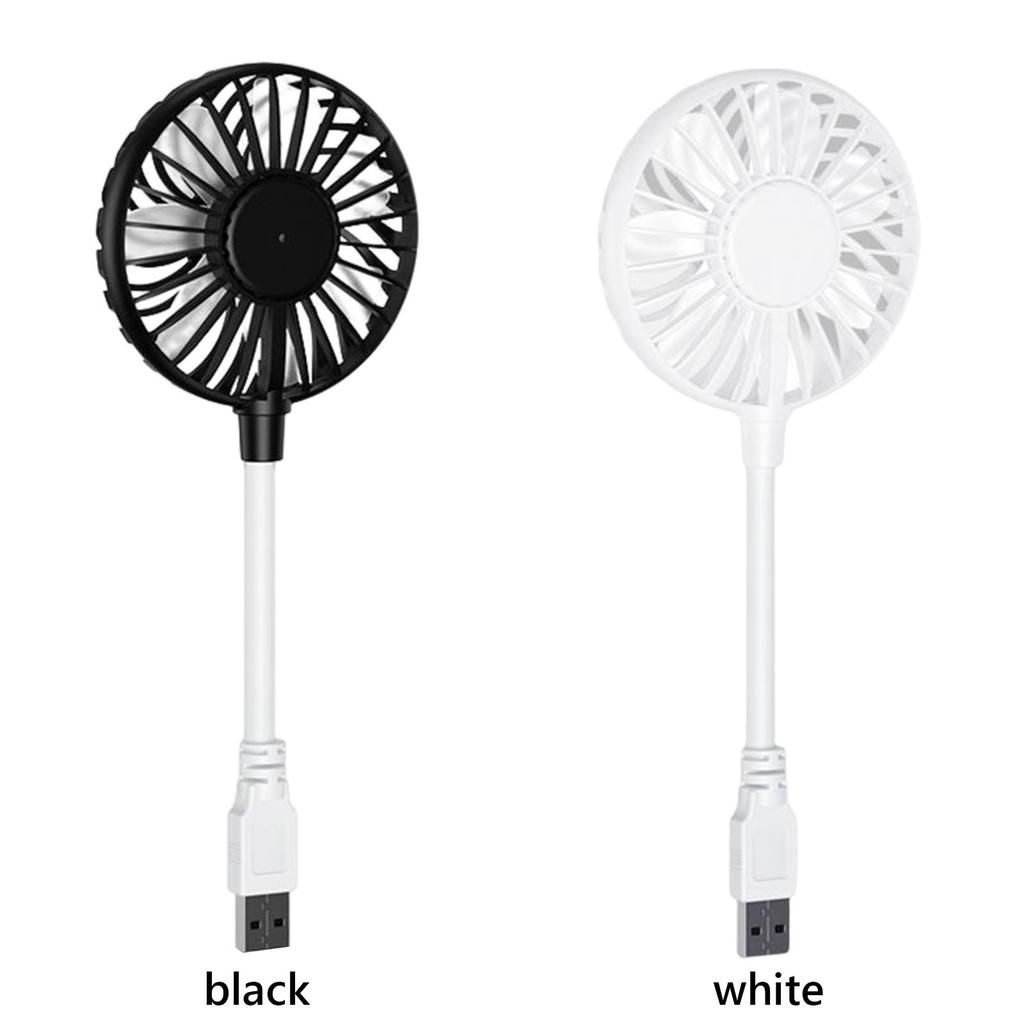 Cooling Fan 360 Degree Adjustable Quiet Small Fan for Power Bank Laptop PC for Home Office Car Outdoor Travel Summer Gifts