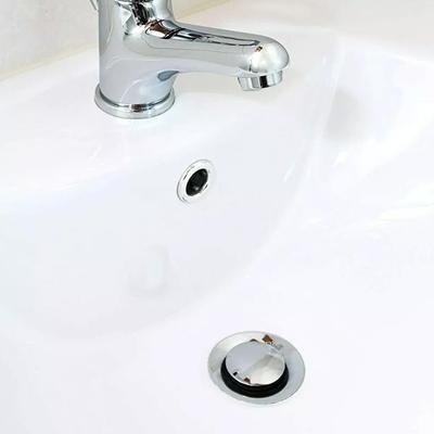 Nastavitelná vyskakovací zátka do dřezu, výškově nastavitelná zátka do dřezu, ABS a mosaz pro kuchyňské a koupelnové dřezy