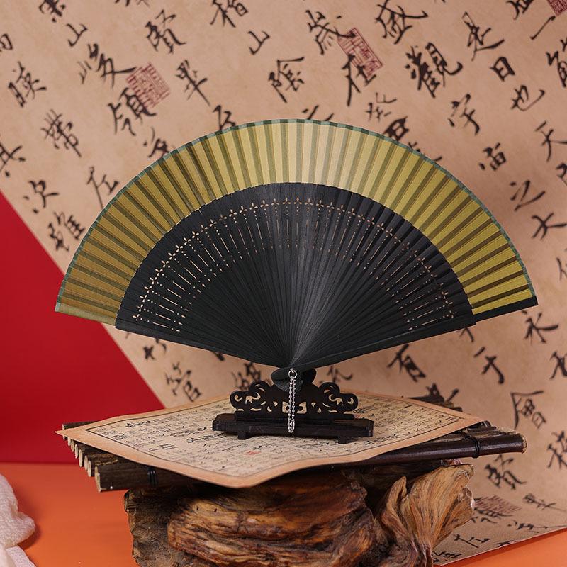 Hanfu Faltfächer im antiken Stil: Neuer chinesischer Design-Tanzfächer für Damen