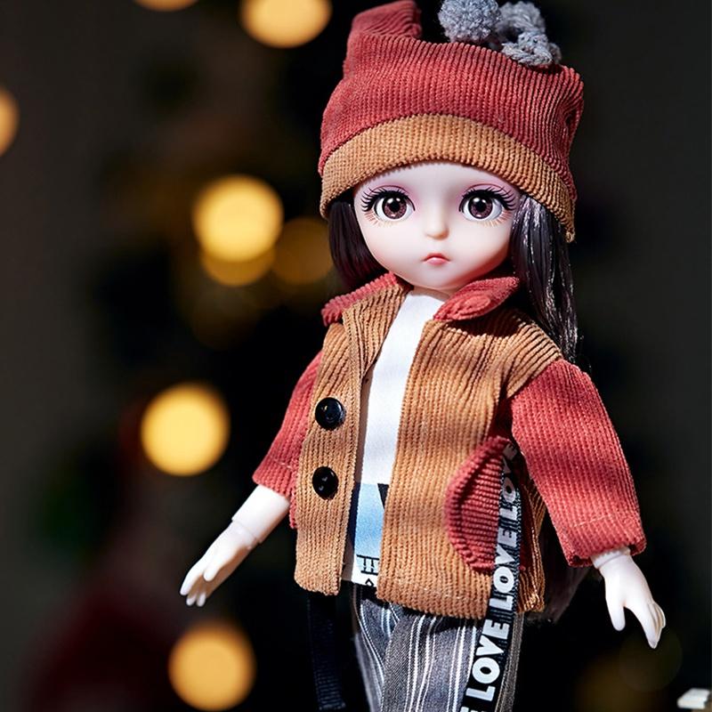 Exquisitely Crafted Bjd Doll With 12 Constellation Theme Full Set With Clothes Soft Wig And Vinyl Head!