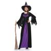 Women's Vintage Purple Skeleton Witch  Performance Costume Witch Dress