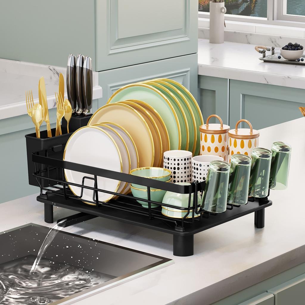 Kitchen Countertop Dish Storage Rack, Draining Household Sink, Draining Basket Bowl Rack, Sink Storage Rack