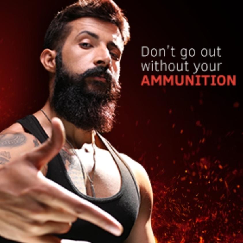 Ustraa Ammunition Cologne - 100 ml - Parfum pour homme, parfum d'ingrédients naturels pour homme, meilleur parfum de personnalité pour homme