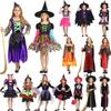 Halloween Children's Costume Girl Little Witch Vampire Costume Witch Cloak Shawl Demon Dress