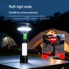High-Brightness Magnetic USB Rechargeable Flashlight with Side Light for Outdoor Use