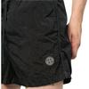 Stone Island Nylon Metal Beach Shorts Black Men Bottoms 1015B0643-A0029