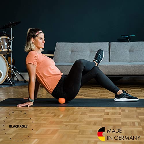 BLACKROLL Black Roll Ball, 8cm, Made in Germany, Lightweight 17g Stretch Ball for Self-Care, Authentic Pink