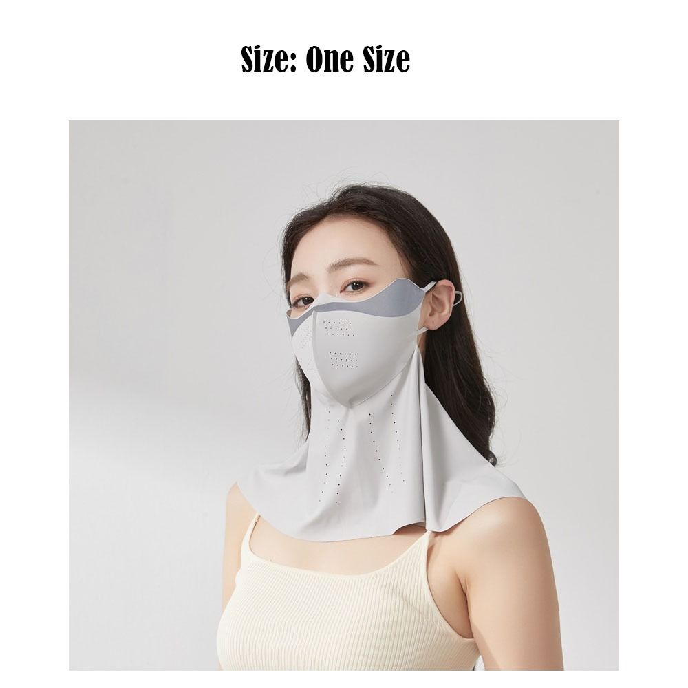 3D Breathable Sun Protection Mask UPF50+ Sunshade Face Mask New Anti-UV Neck Scarf Outdoor