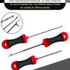 1-4pcs Carp Fishing Boilie Bait Drill Baiting Needle Gate Needle Pellet Hair Rigs Splicing Making Tools Rigs Loading Accessories
