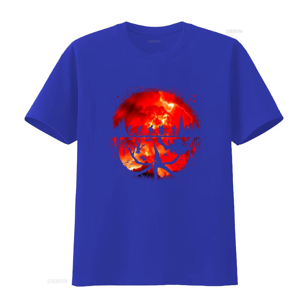 Upside World Tv Show T Shirt Schwarz Baumwolle Mit Ikone My Favorite Dark Power Druck Casual Fanbekleidung Fr Theunisexpartys S