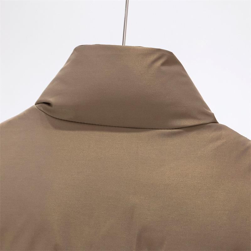 Fashion Sleeveless Women's Vest Short Outer Wear Autumn and Winter New Stand-up Collar Jacket Thickened Coats Zipper Cotton-padded Clothes