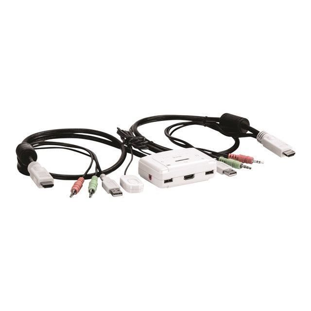 Trendnet Tk-215i - 2-port USB KVM Cables - HDMI +