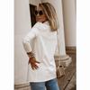 Women Loose Top Long Sleeve Casual Jacket Ladies  Wear Coat Blouse