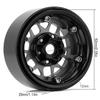 Aluminum Alloy Wheel   Beadlock 2.2in Wheel  S Hub 4pcs Replacement for  4 SCX10 90046  03007   Gen8 1Celsius10 Remote Control Car