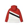 FILA Color Block Hooded Casual Down Jacket Men outerwear Legendary-Red F11M349913F-RD
