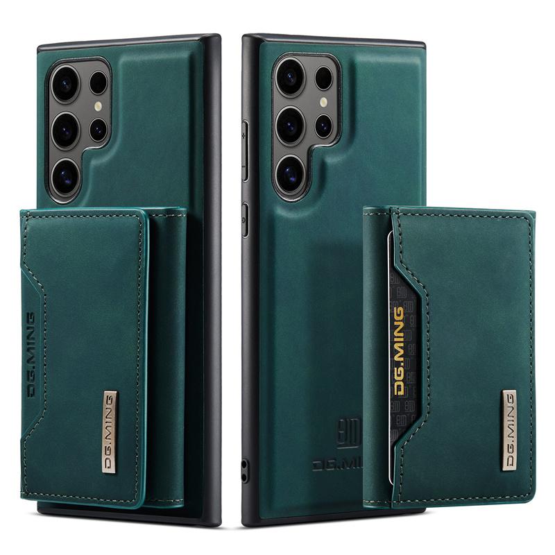 Luxury Magnetic Leather Phone Cover With Card Holder 2 In 1 Detachable Wallet Case for Samsung S26 S24 S22Ultra S23 Plus S25 S21