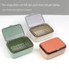 With Cover Soap Case Portable Drain Dish High Quality Soap Box  Outdoor Travel