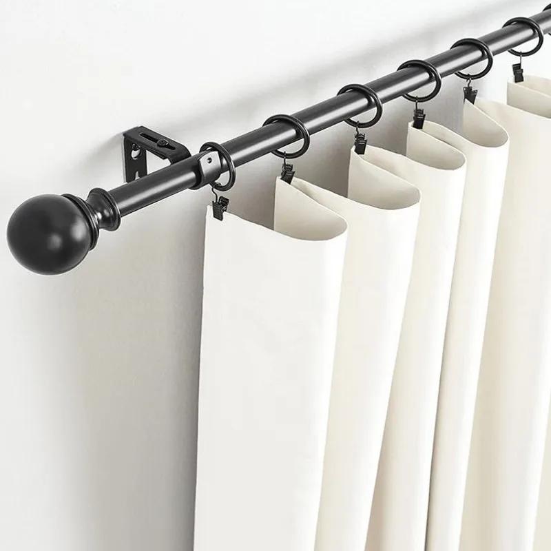 10PCS Curtain  Hanging Clips Metal Clip Rustproof Curtain Rods holders Hangers Split Curtain Rings Buckles Eyelets Grommet Bra
