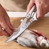 Stainless Steel Chicken Bone Scissors Kitchen Scissors Household Food Scissors Fish Chicken Duck Cutter Scissors Knife