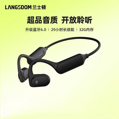 Lanston AirWave Air Conduction Open-Ear Sports Bluetooth Headphones