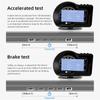 Car HUD OBD+GPS Gauge 6 Alarm Functions Accelerated Test Brake Test Universal