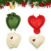 Pocket Pie ABS Fall Hand Pie Molds Heart Apples Mini Press Christmas Pie Mould Heart Tools Dough Mold N7Q2