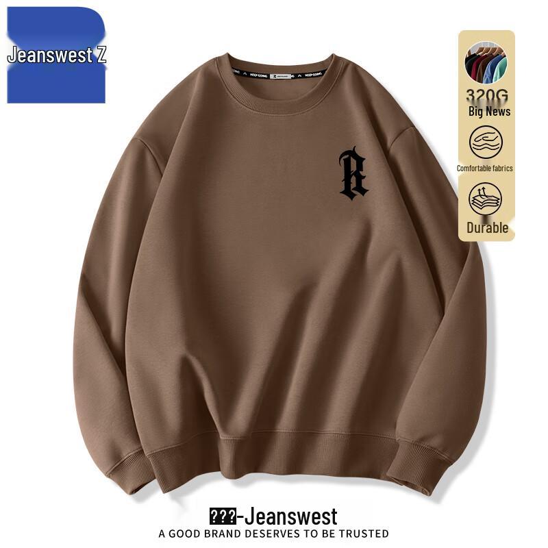 Jeanswest Men's Round Neck Sweatshirt T1002