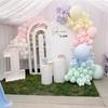 188pcs Pastel Macaron Balloon Garland Arch Kit Assorted Rainbow Colors Ballon For Birthday Wedding Baby Shower Party Supplies