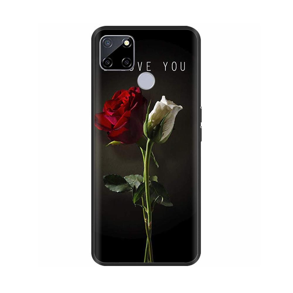 For realme C25 Case 6.5inch Silicon Back Cover For OPPO Realme C25 Case RealmeC25 C 25s 25 s Phone Case bumper Funda TPU Coque