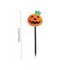 4Pcs Halloween Wacky Pumpkin Pens, 0.7mm Black Ink, Perfect for Use in Schools Classroom Rewards Stationery, Halloween Parties Unique Gift, Pumpkin He