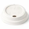 Bagasse Lid For Medium Cup. 90 Mm 50 Pcs