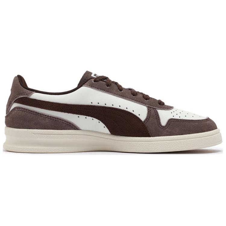 Puma Retro Reverie Fashion Comfortable Low-Top Sneakers Unisex Sneakers White Brown 401441-02