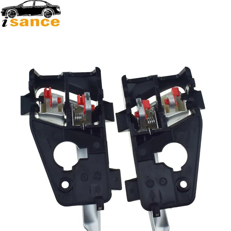 New Front/Rear Left/Right Silver Interior Door Handle For Kia Picanto 2011-2016 82610-1Y010 82620-1Y010 83610-1Y010 83620-1Y010