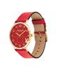 Coach Perry Watch with Red Dial and Red Leather Strap Women's (14503977) [Official Import]