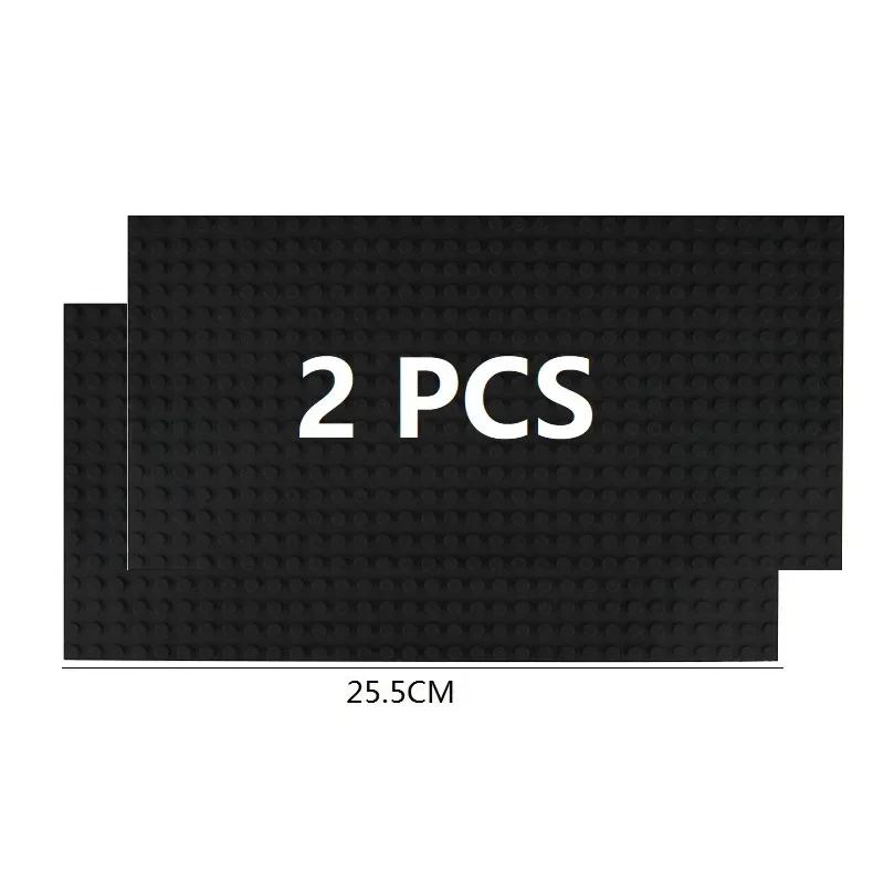 2Pcs Base Plate 32*32 32*16 Studs Classic Figures Building Blocks Plates Bricks Baseplate Blocks Children Toys For Kid Gifts
