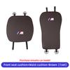 BAGL1 Car Sticker Car Seat Cushion Cover Backrest Protective Pad Accessories For BMW M Performance 1 2 3 4 5 7 Series X1 X2 X3 X4 X5 X