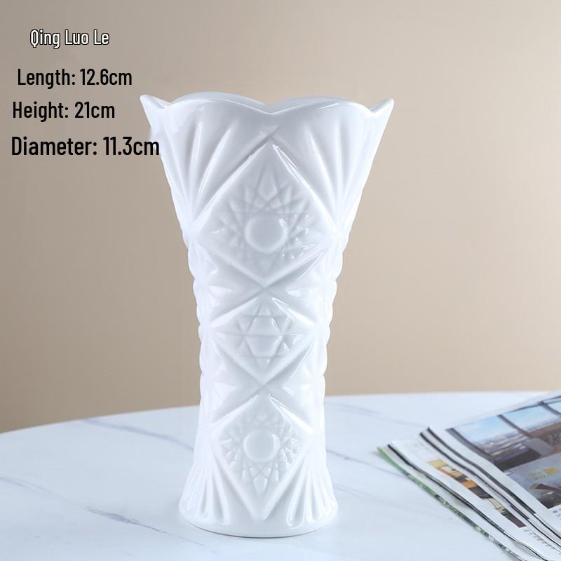 Nordische Keramikvase: Modernes Künstlerisches Blumenarrangement Heimdeko Auslage