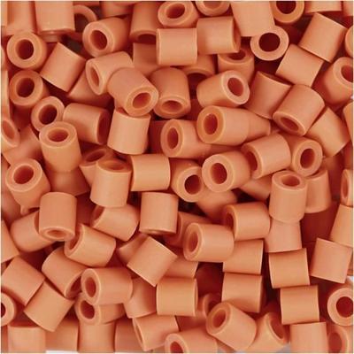 Perles à repasser - Midi - 1000 pcs - Orange - Écologique - 5 x 5 mm
