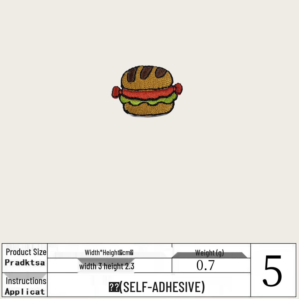 Na Yang Korean Style DIY Embroidery Patch Decorative Sticker for Clothing Accessories