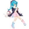 Фигурка Hatsune Miku сидячая из ПВХ пластика 15 см, статуэтка Хацуне Мику декоративная для интерьера.