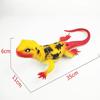 1PCS Soft Rubber Lizard Toy Realistic Squeak Simulation Reptile Sensory Play Prank Prop Cognitive Learning Desktop Decoration