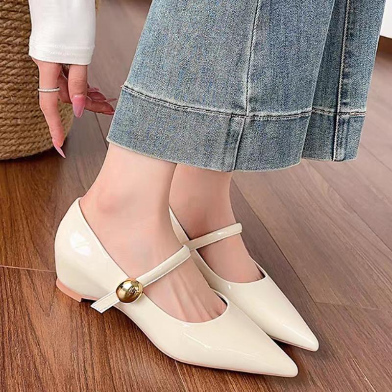 Fashion Elegant Women Pointed Toe Heeled Shoes Sexy Party Sandals New Summer Designer 2025 Dress Brand Woman Shoes Zapatillas De Mujer
