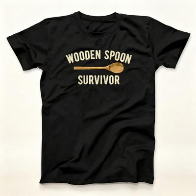 Unisex's Shirt Wooden Spoon Survivor Meme Funny New Short Sleeve Summer WoUnisex's Short Sleeved T-shirt Y2K Breathable Fabric Top