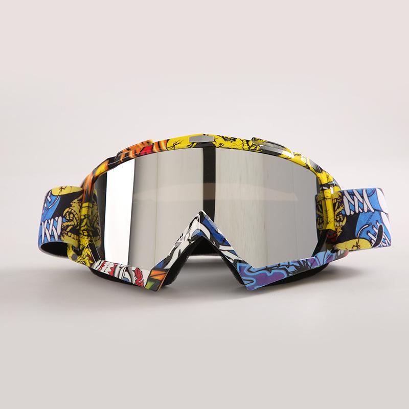 Cycling goggles Anti-fog and windproof sand glasses Boys and girls outdoor ski goggles