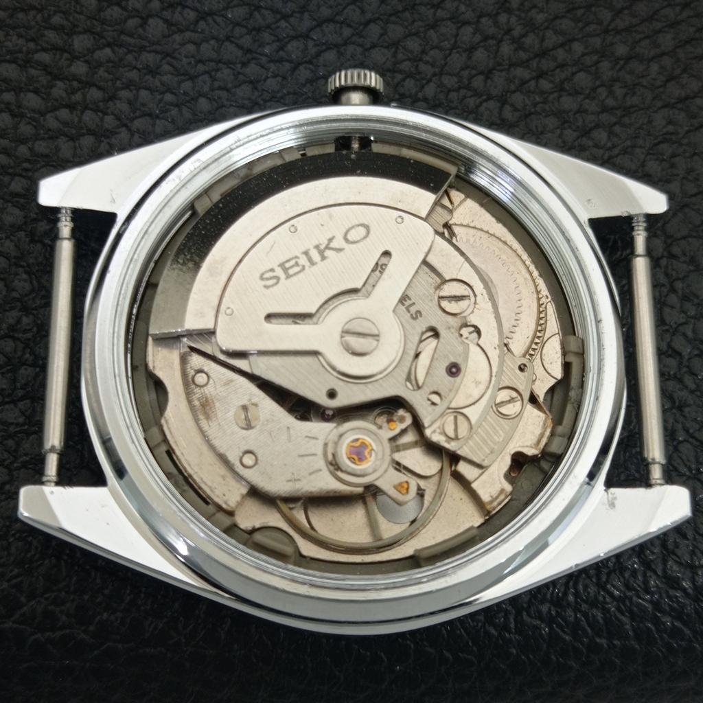 VINTAGE REFURBISHED SEIKO 5 AUTOMATIC 6309A JAPAN MENS GREEN WATCH a442250-1